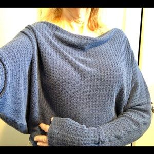 Free People 100% cotton sweater